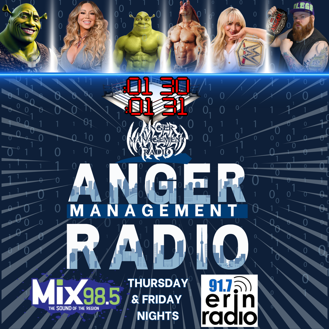 Anger Management Radio Thursday & Friday Nights 